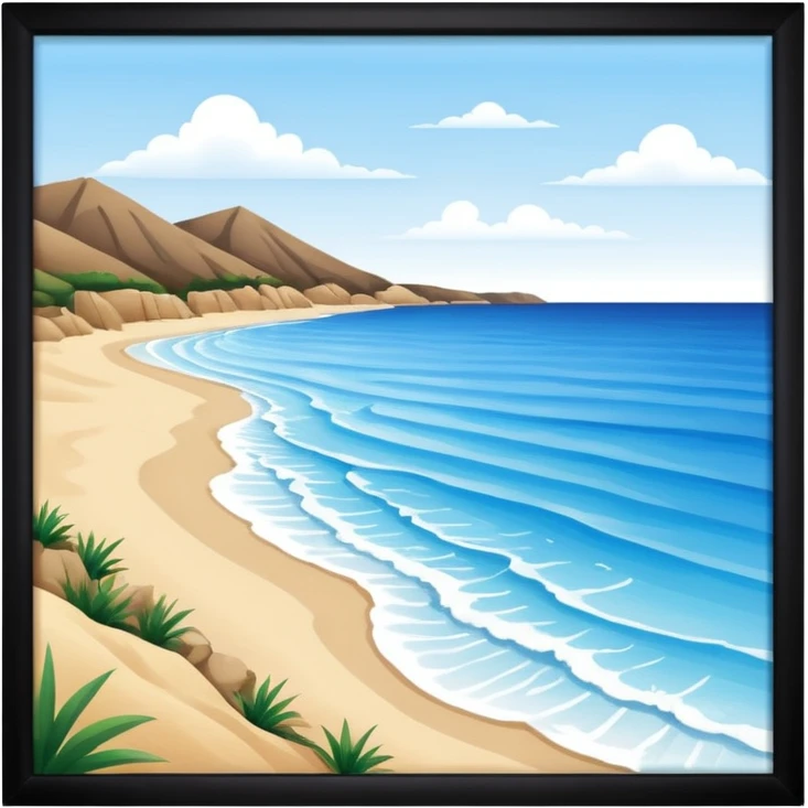 sea view emoji