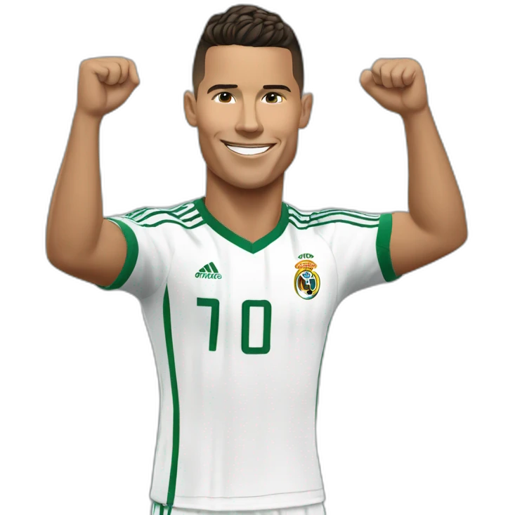 Ronaldo célébration emoji