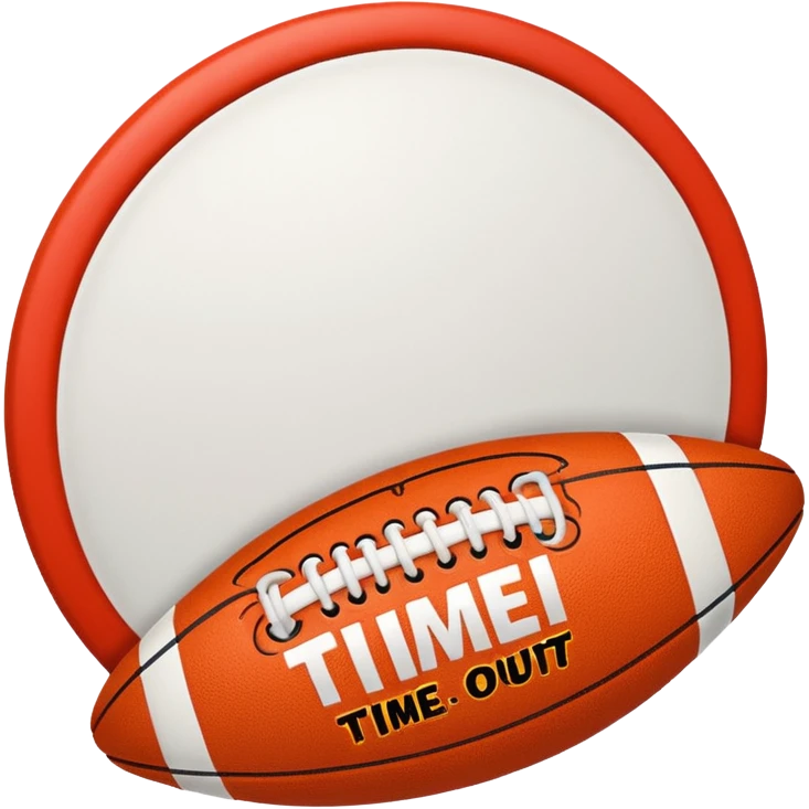 sports time out emoji