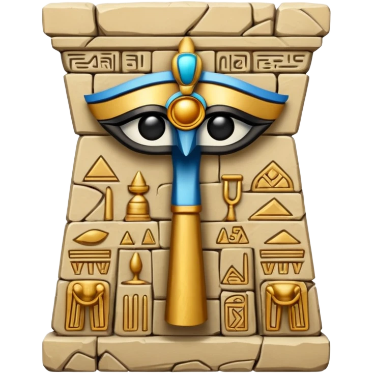 taştan yapılmıs Egyptian bardak çanak emoji