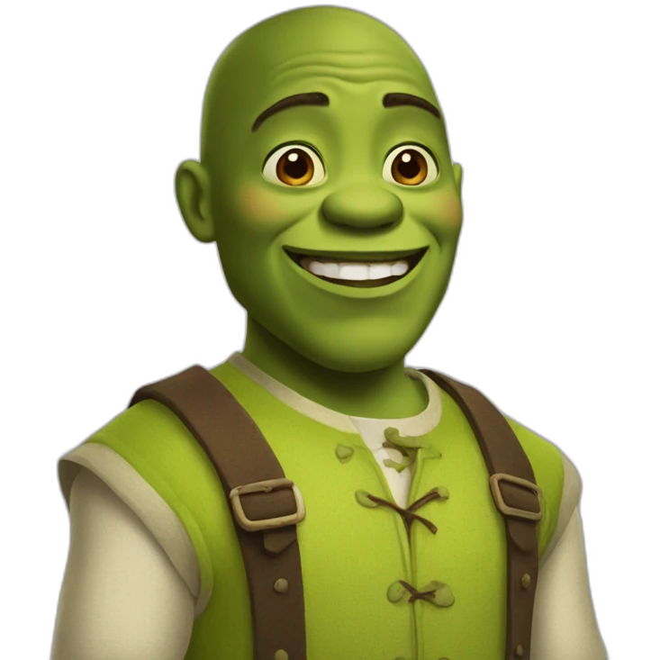 kuanysh and shrek emoji