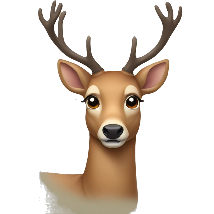 Deer emoji