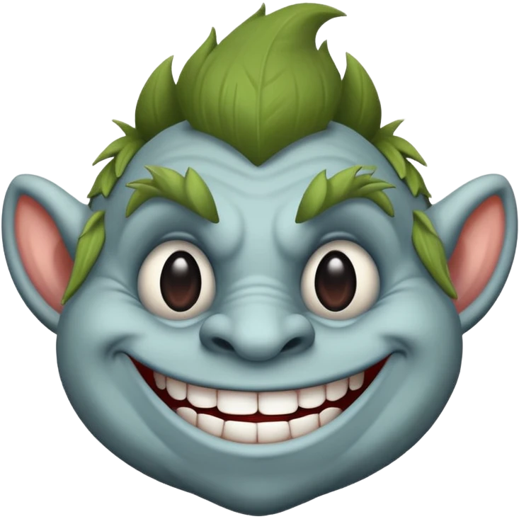 Troll face
Troll face emoji