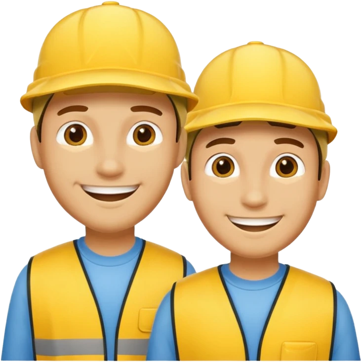 16 blokes on a golf trip wearing yellow caps emoji