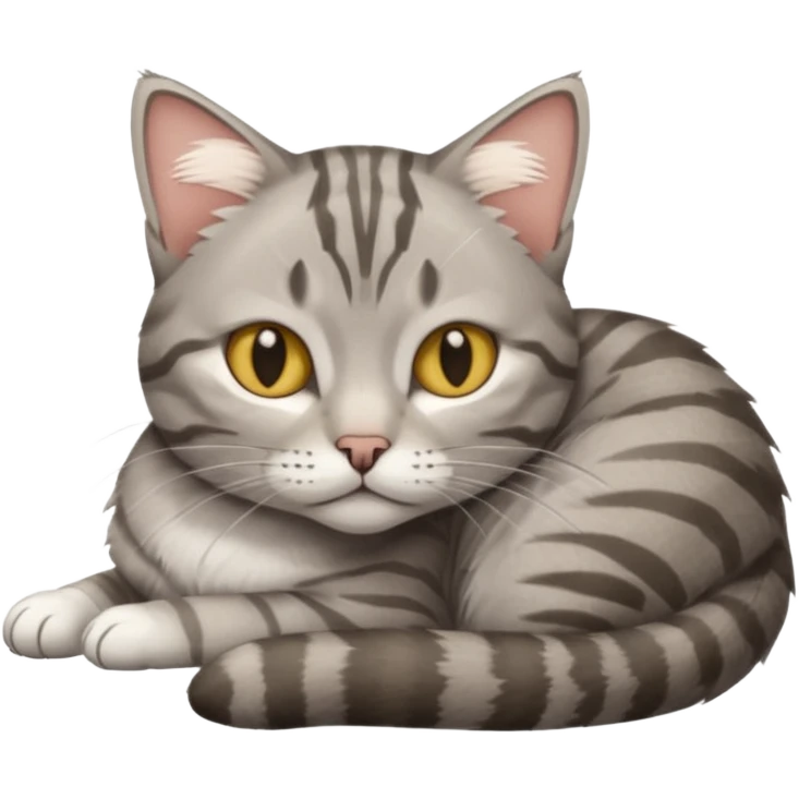 sick cat emoji