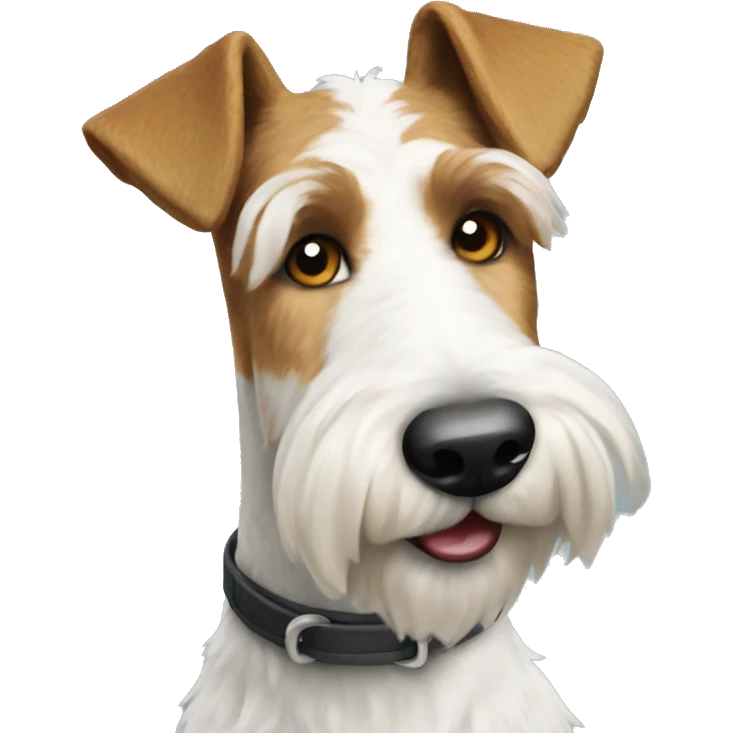 Wire Fox Terrier emoji