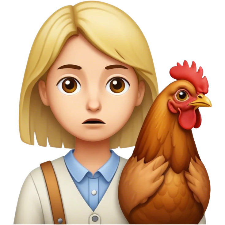Merge a 😵‍💫 and 🐥 emoji