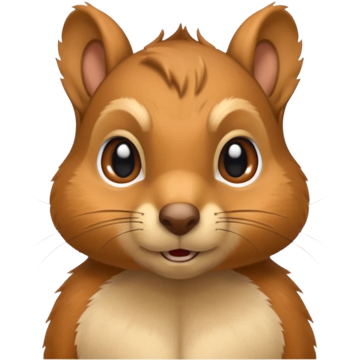 Squirrel with chest scars emoji