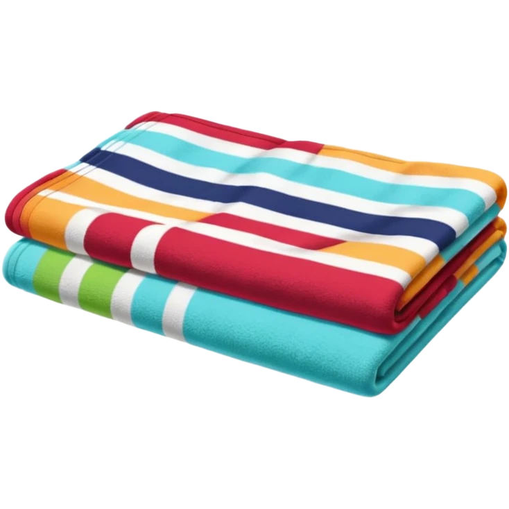 beach towel emoji
