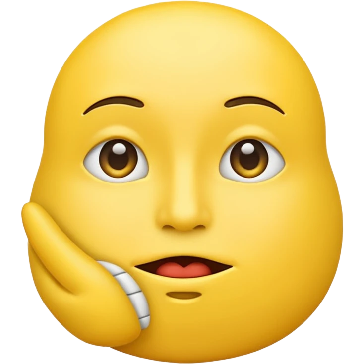Make a new shushing emoji emoji