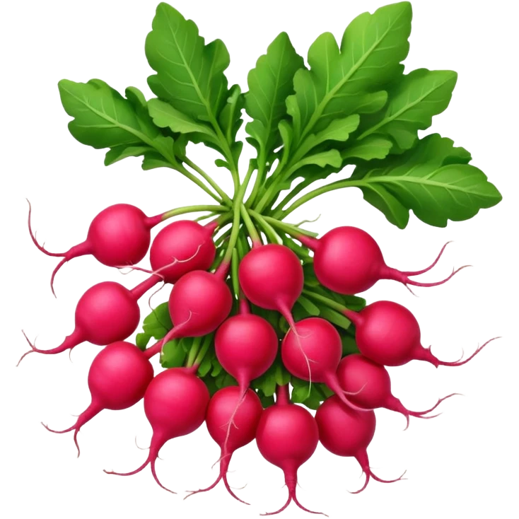 bunch of radishes emoji