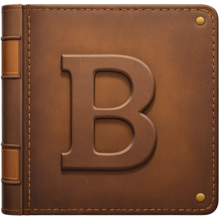 a book with "B1" on its cover emoji
