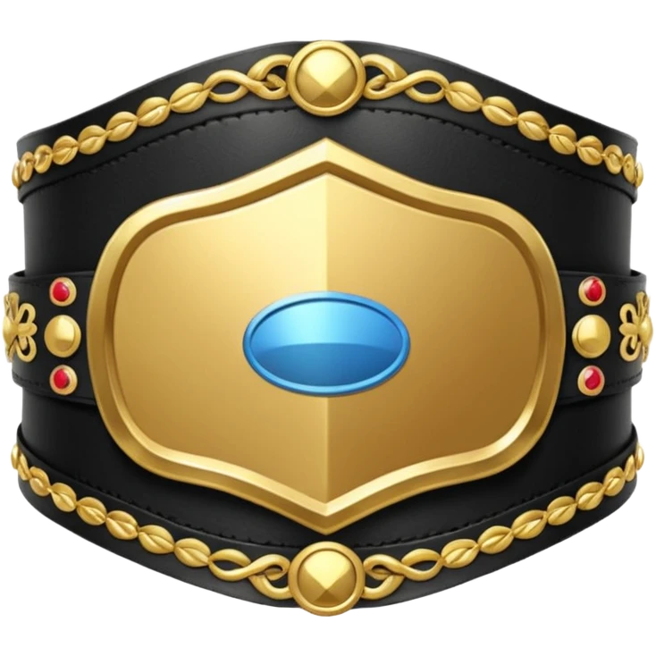 Champion belt emoji