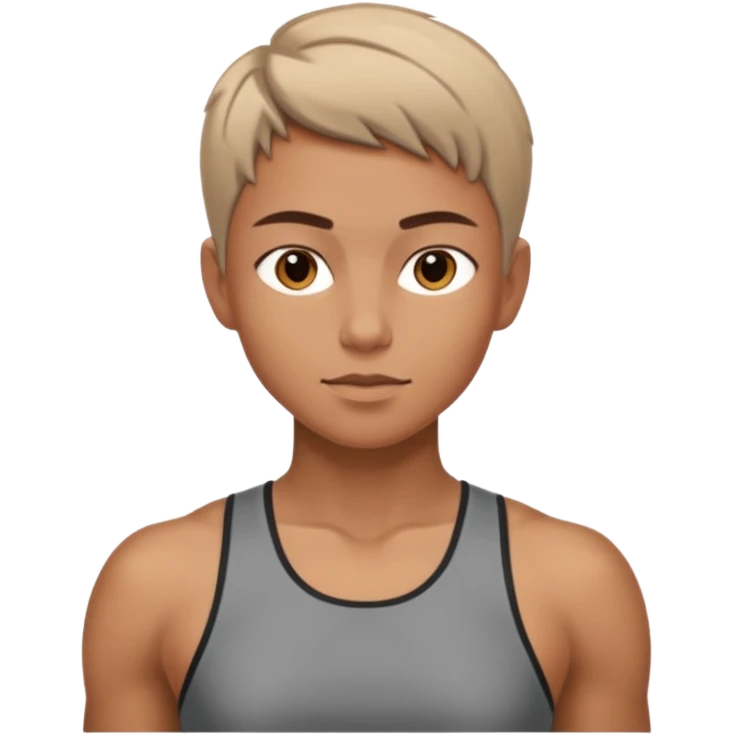athlete model  emoji