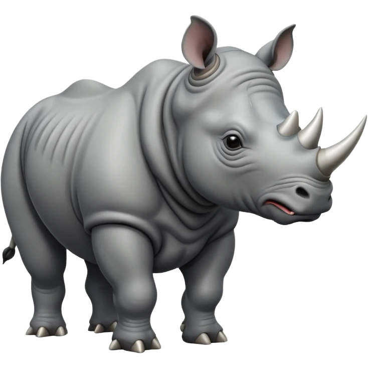 angry rhinoceros emoji