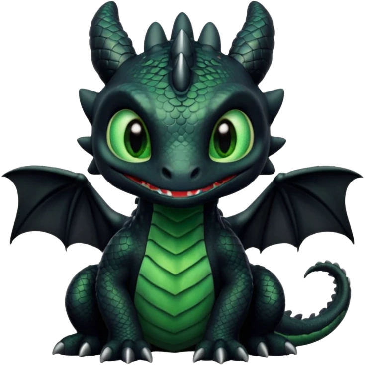 Toothless how titration your dragon emoji