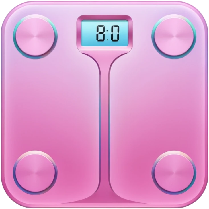 pink body scale emoji