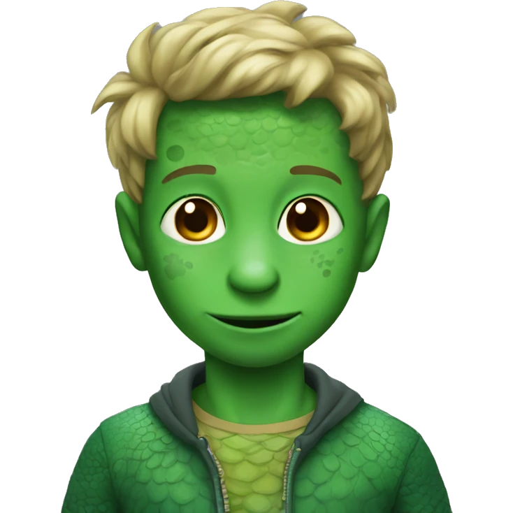 Lizard boy emoji