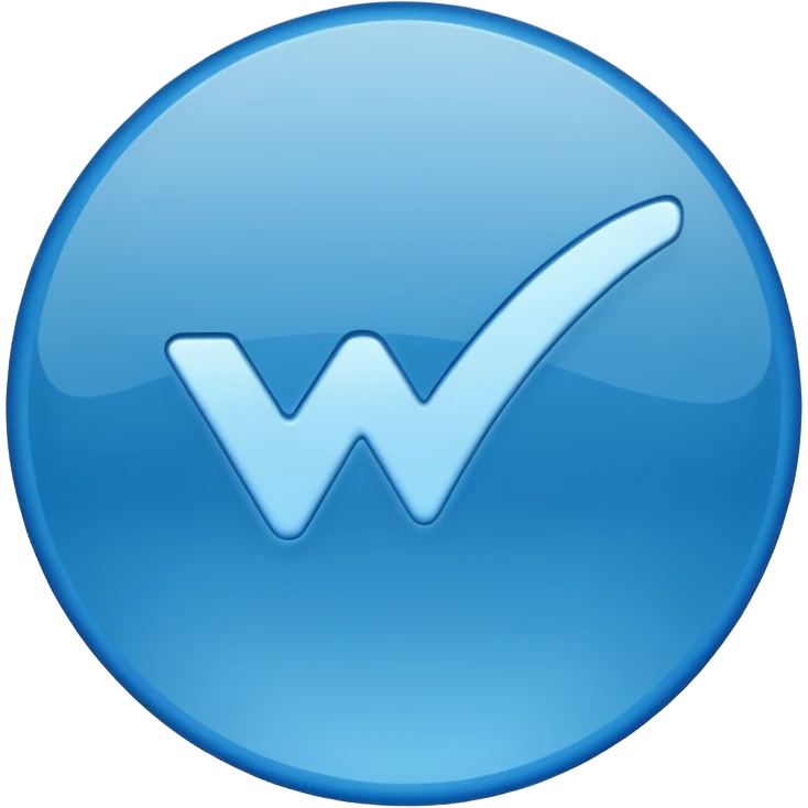 Verified check mark In blue circle emoji
