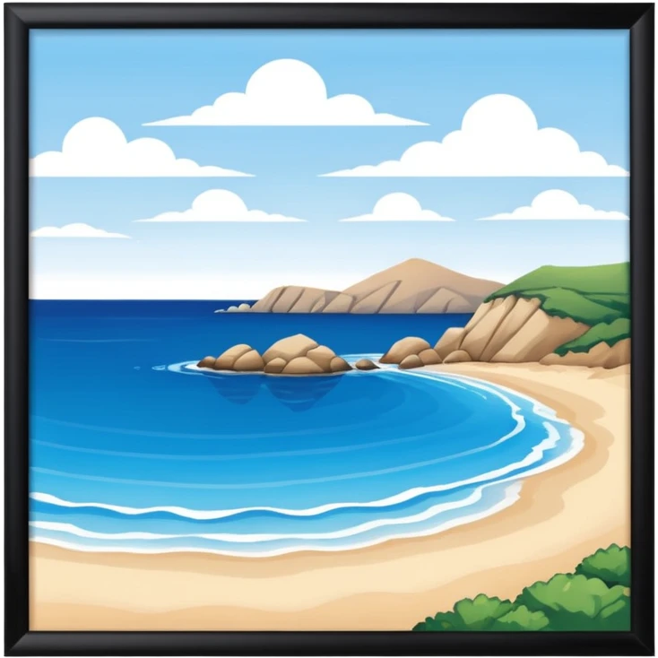 sea view emoji
