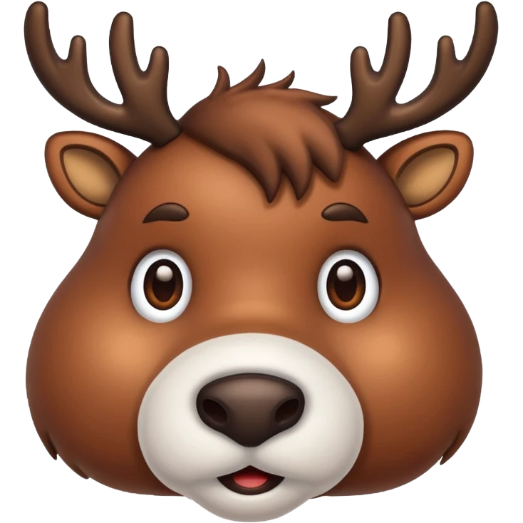 🦌❄️ emoji