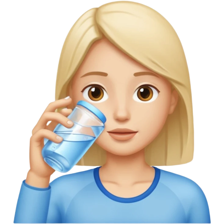 drinking fluids emoji
