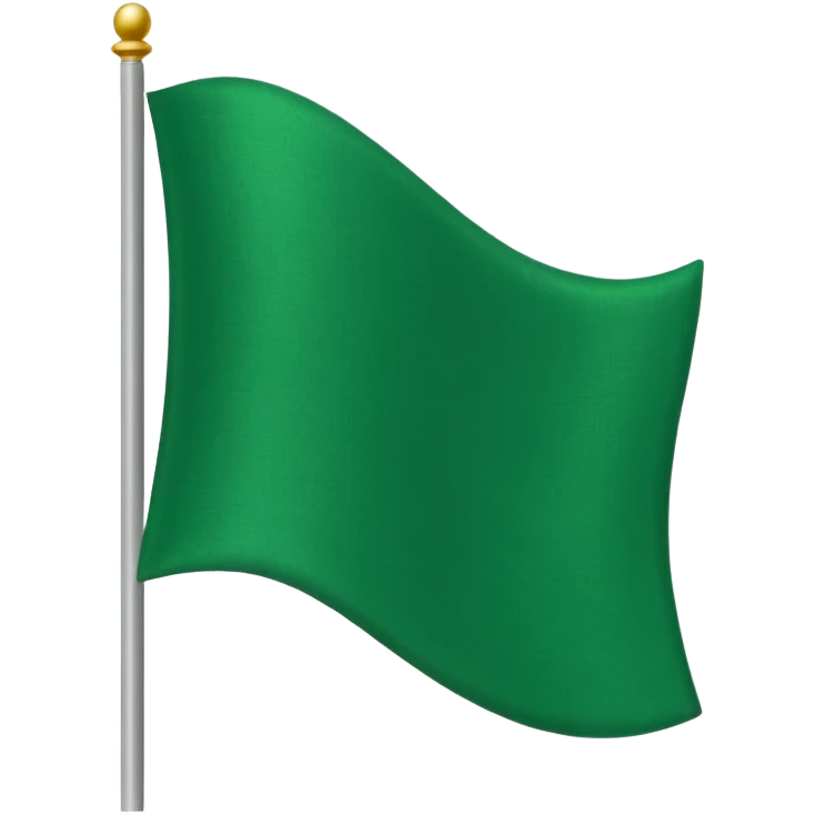 Green flag emoji
