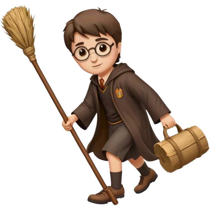 harry potter broom emoji