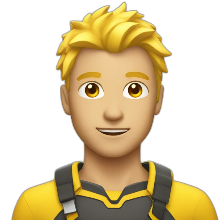 yellow thunder emoji