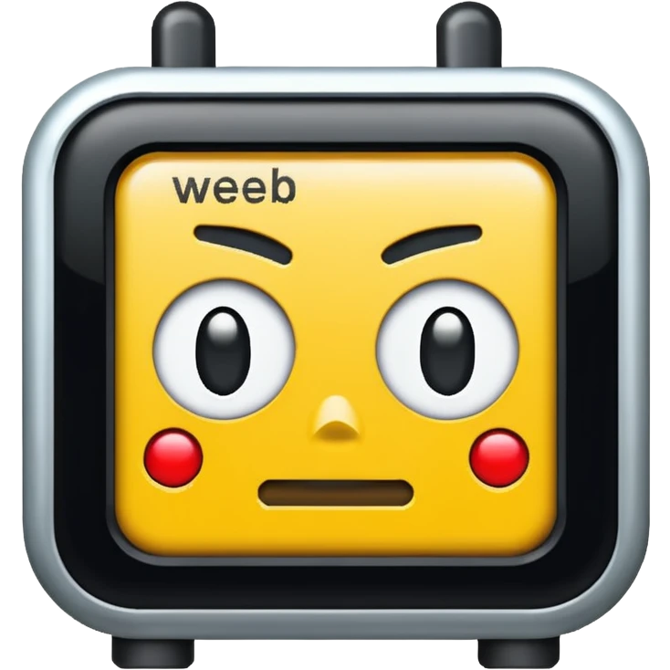 an alert that says the word “weeb” emoji