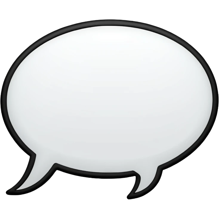 comic book speech bubble emoji