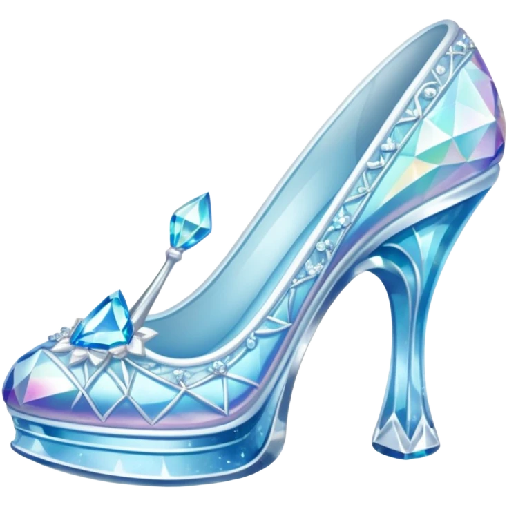 ıce princess shoe emoji