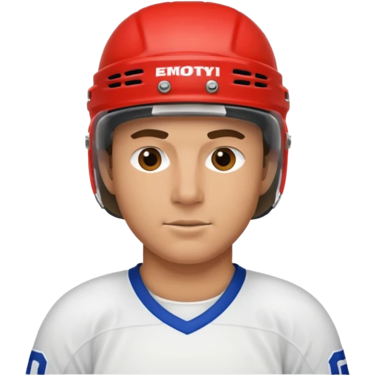 hockey man emoji