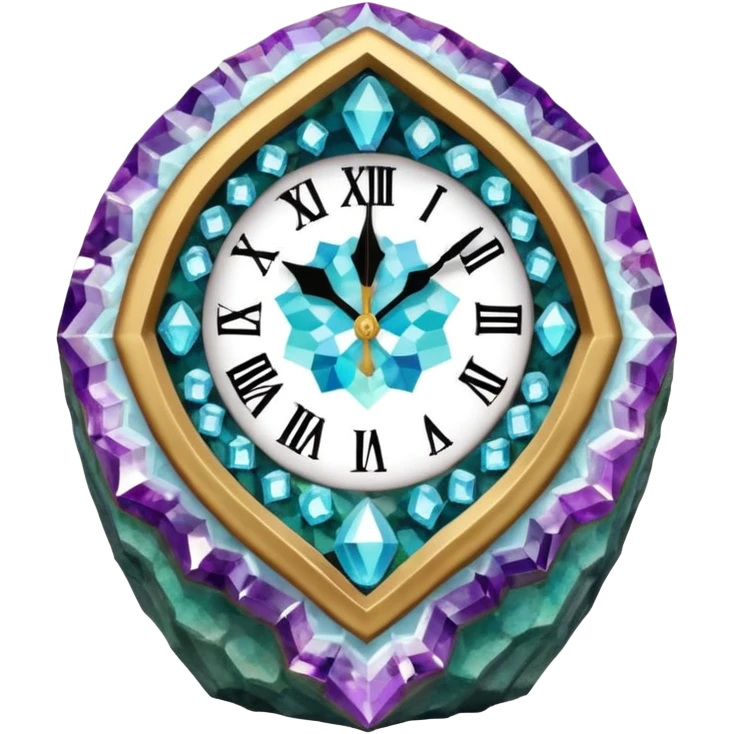 Geode Clock emoji