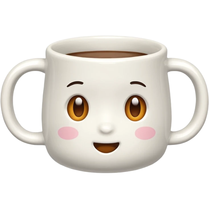 cute mug simple emoji