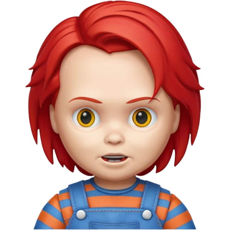 Un emojin de chuky emoji