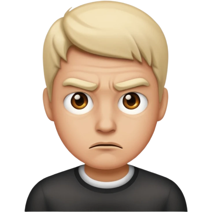 Annoyed cool emoji