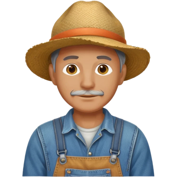 One farmer emoji