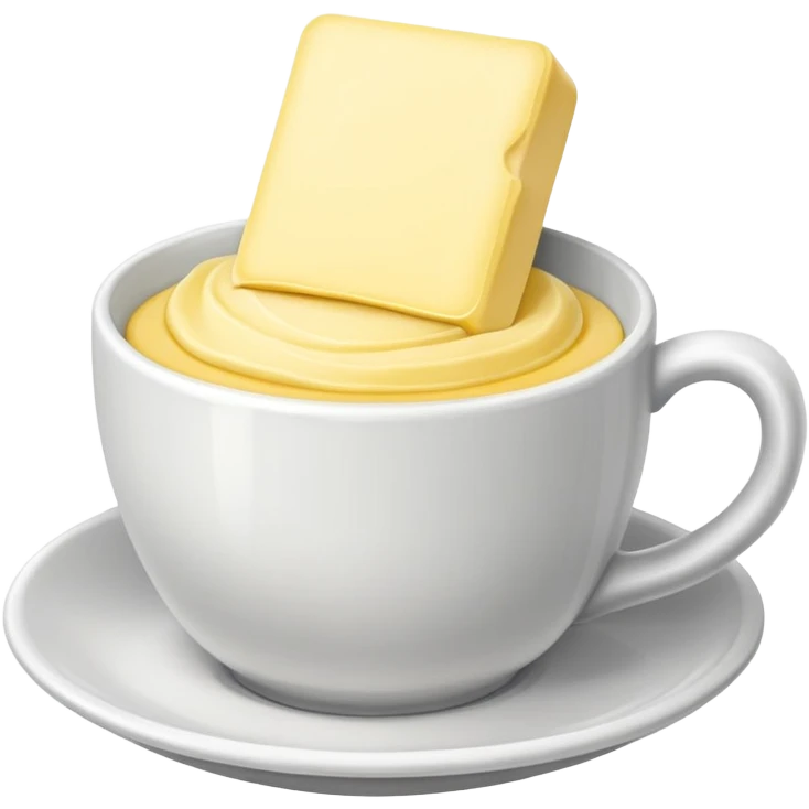 Stick of Butter in a cup emoji