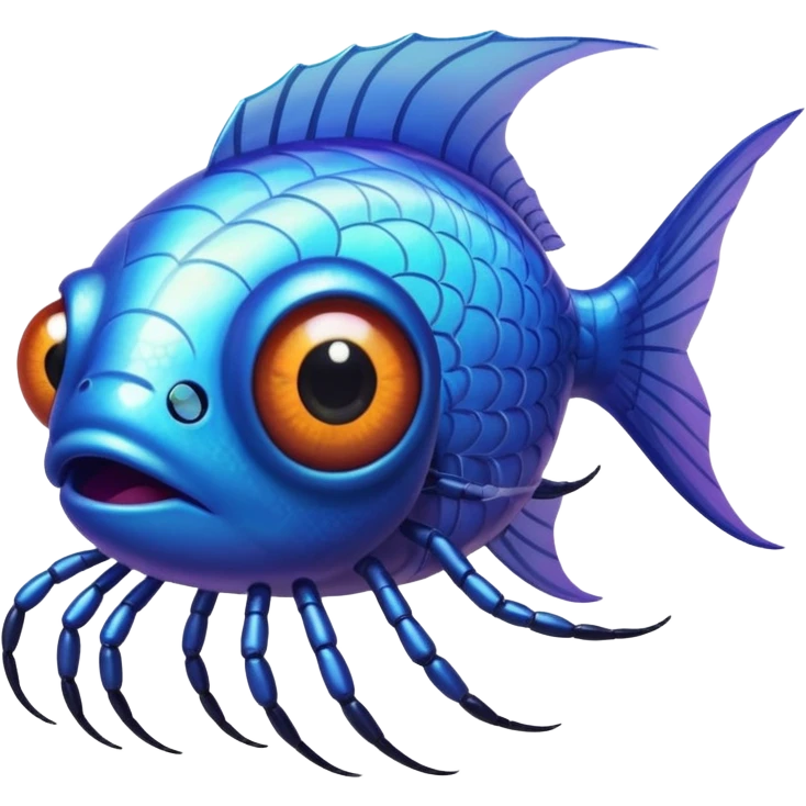 🐟+ 🕷 emoji
