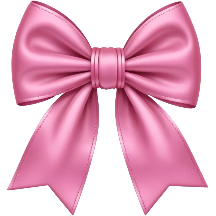 pink bow emoji