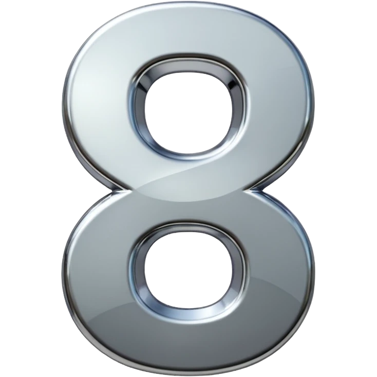 Number 8 emoji