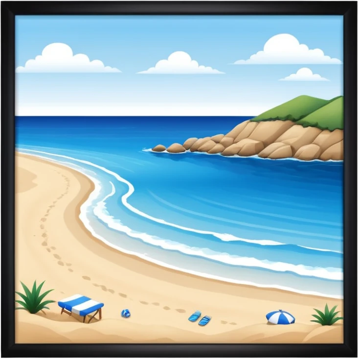 sea view emoji