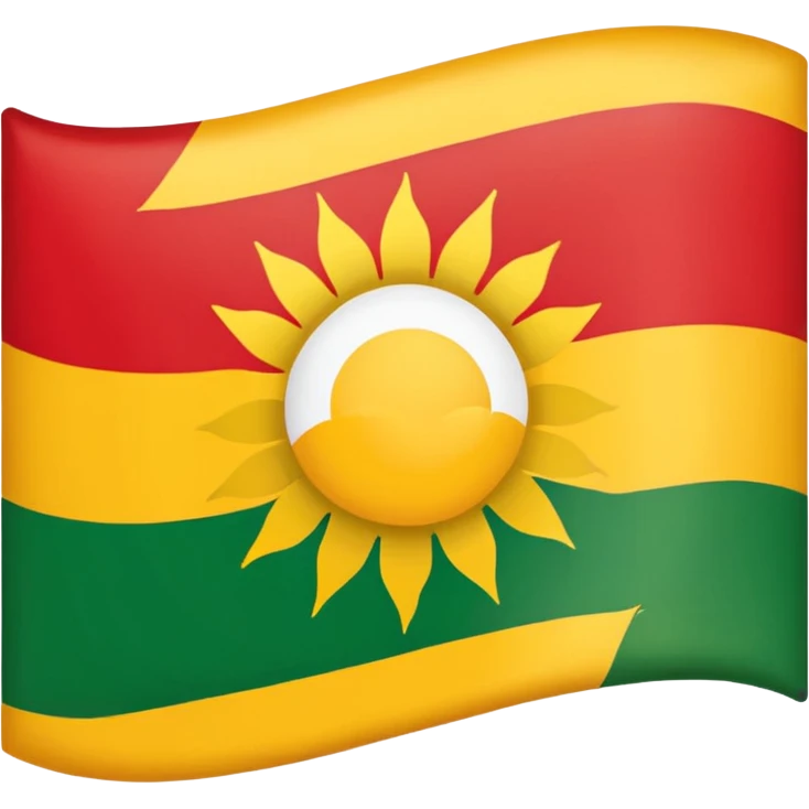 Kurdish flag emoji