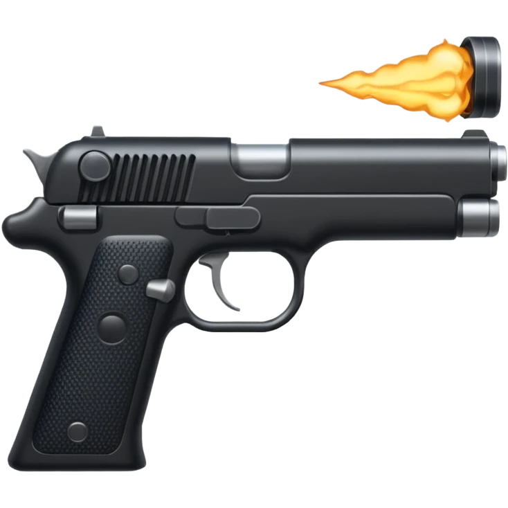pistol with silencer emoji