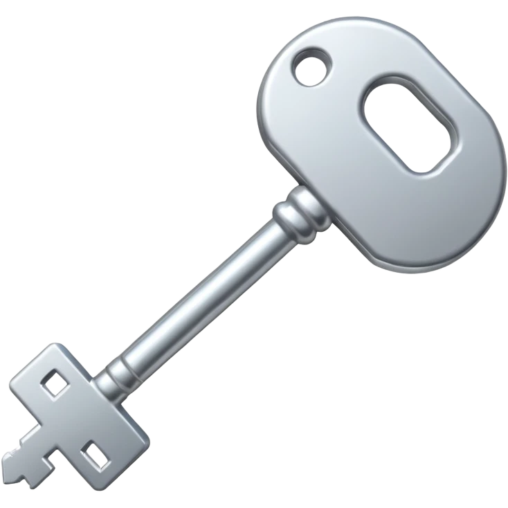 A regular key emoji