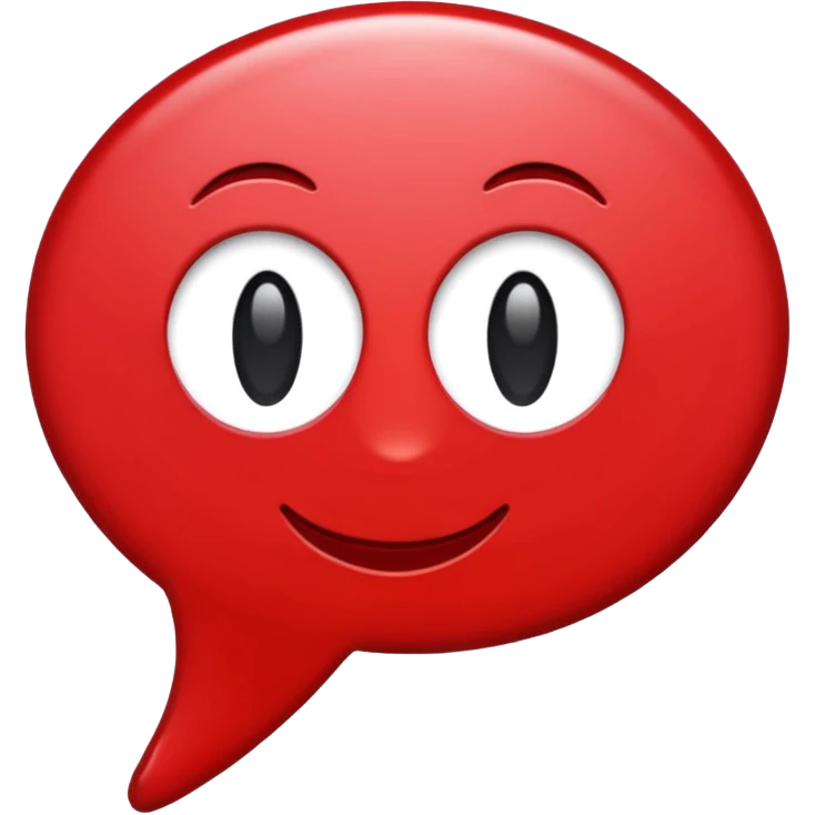 red vinyl emoji
