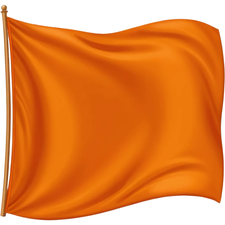 Orange flag emoji