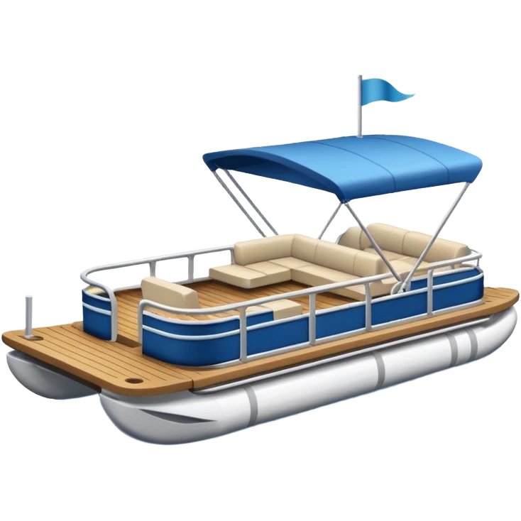 pontoon boat emoji