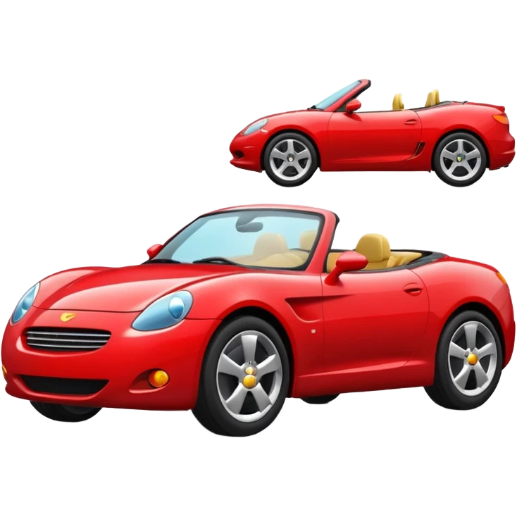  авто з відкидним верхом emodji emoji